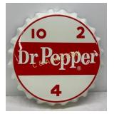 19-Inch Embossed Dr Pepper Contemporary Bottle Cap