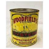 Woodfieldï¿½s Fresh Oysters 1-Gallon Tin Can, Galesv