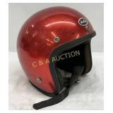 Bon Aire Red Glitter Open-Face Helmet, Model BA-71