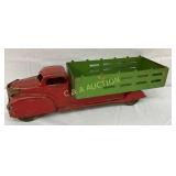 Early 20-Inch Metal Toy Cargo Truck