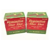 Two Boxes of Remington Shur Shot 16 GA Shotgun She