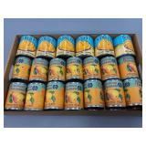 Store Display Cans Featuring Santa Fe Yellow Cling