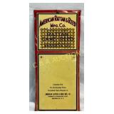 American Rattan & Reed Mfg. Co. Tin Advertising Ca