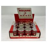 NOS Helme Square Snuff Retail Display Box with 12