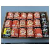 Store Display Cans Featuring WH Robinsonï¿½s Red Lab