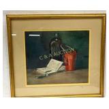 Framed Still Life Print by Jacque Moyenne Given