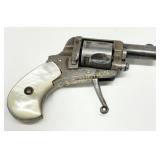 247gp .22 Short Small Revolver with Mother-of-Pear