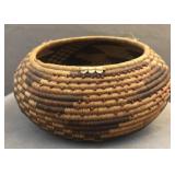 Pomo American Indian very fine coil basket