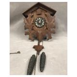 Vintage hand carved German Cuckoo Clock