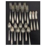 Lot of 19 Sterling Silver Lady Hilton Flatware
