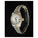 Rolex Ladies Two Tone 18K Yellow Gold & SS Watch