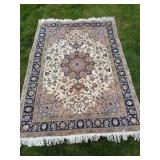 Handknotted Center Medallion Oriental Carpet Rug