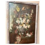 Oil on Canvas Large Floral Still Life 2 of 2