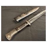 WWII 3rd Reich Nazi SASS Military Bayonet Knife&Sc
