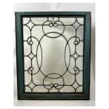 Leaded Beveled Antique Clear Glass Window