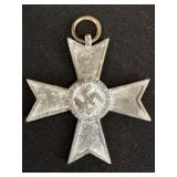 WWII Nazi Military Merit Cross Medal 1939 Swastika