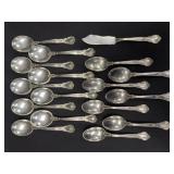 Gorham Chantilly Sterling Spoons & Knife (17 pcs)