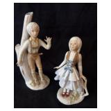 Cybis Porcelain Hansel & Gretel Figurines