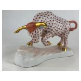 Herend Kingdom Classic Red Charging Bull 15685