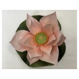 Boehm Porcelain Pink Lotus Flower Figurine