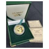 Gold Coin ï¿½ troy oz. South African Mint 999.9