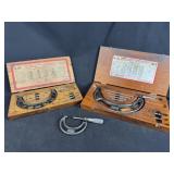 Starrett Machinsts Micrometer Caliper Tool Sets