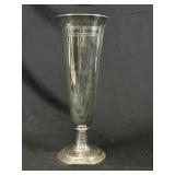 Tiffany & Co. Sterling Silver 12" Trumpet Vase