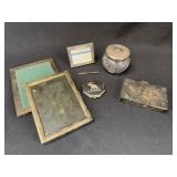 Lot of 7 Sterling Silver Desk Items