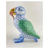 Unique Herend Icelandic Puffin Blue 15480