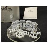 Swarovski Crystal 4 pc. Miniature Train Set 193014