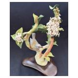 Cybis Ltd. Ed Porcelain Blue Headed Vireo w/Lilac