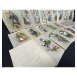 25 Turkish Trophies Cigarette Flag Girls Cards