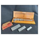 Starrett Master Vernier Caliper & Adj.Parallels