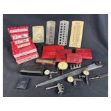 Large Lot Vintage Starrett Machinist Tools
