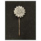WWII German Nazi Party DAF Lapel Pin Mitgliednadel