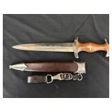 Original German WWII Transitional SA Dagger RMZ