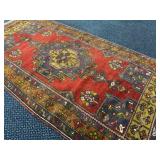 Handmade Antique Oriental Rug w/ Center Medallion