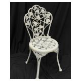 Wrought Iron French Ivy Garden Chair 1of2