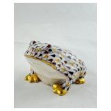 Ldt Ed Herend Tri-Color Mosaic Frog 131/500  15321