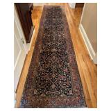 Handwoven Oriental Runner 31" x 21