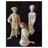 3 Cybis Porcelain Children Figurines