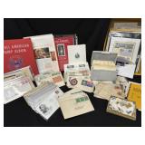 Large Lot U.S. & Foreign Stamps & Supplies