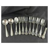 Lot of 11 Sterling Silver Assorted Flatware Pcs.