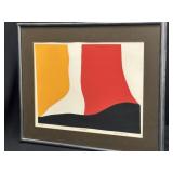 Contemporary MCM Serigraph 1969 Anton Fortescu