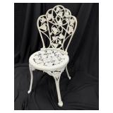 Wrought Iron French Ivy Garden Chair 2of2