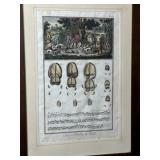 18thC. French Handcolored Hunting Sheet Music 1of2