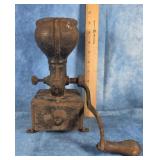 ANTIQUE ENTERPRISE CAST IRON COFFEE GRINDER
