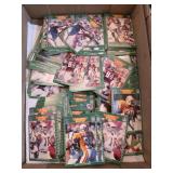 1980'S NFL FOOTBALL TRADING CARDS BOX LOT