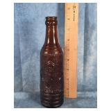 ACE GINGER BEER AMBER SODA POP BOTTLE