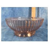 ANCHOR HOCKING PINK DEPRESSION GLASS SERVING BOWL